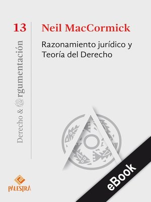 cover image of Razonamiento jurídico y Teoría del Derecho